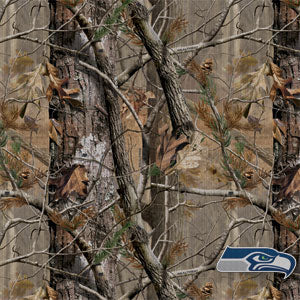 NFL Seattle Seahawks Realtree AP Camo Steam Deck Handheld Gaming Computer Skin